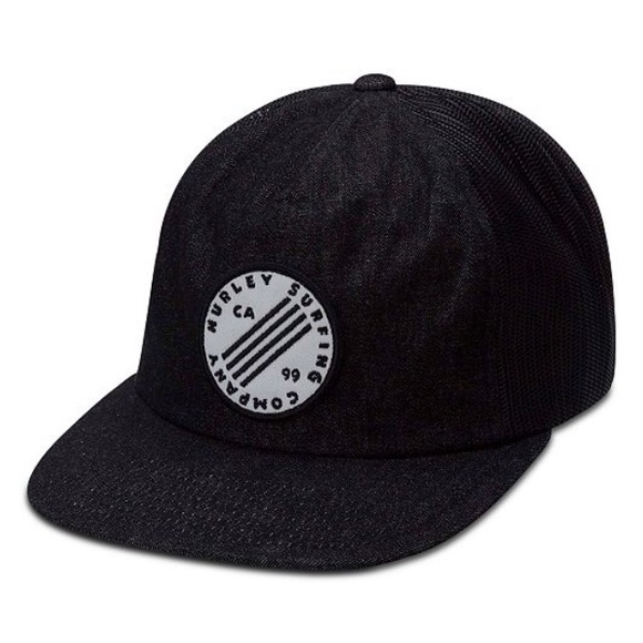 Hurley Other - New Hurley Hat Black Denim